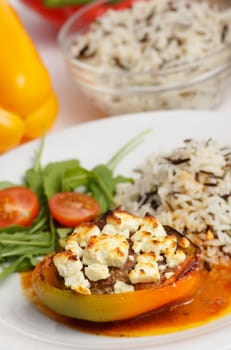Pepper with filling