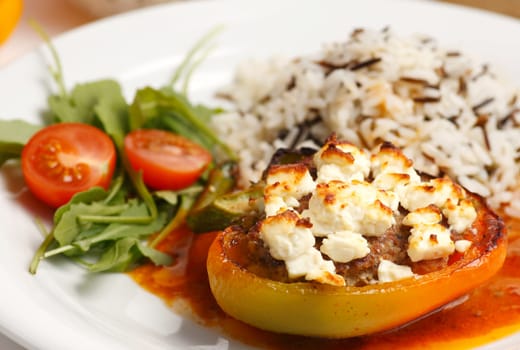 Pepper with filling
