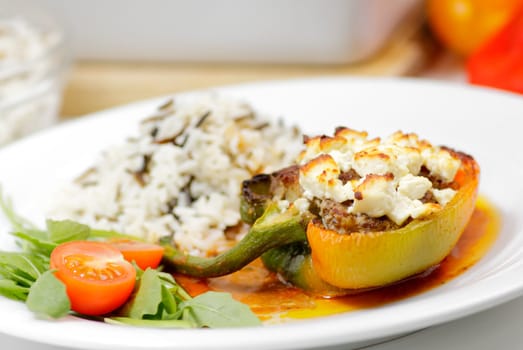 Pepper with filling