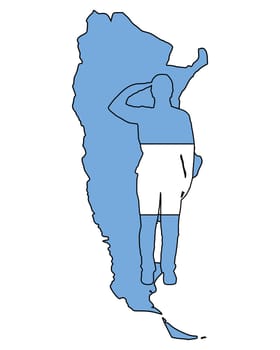 Argentine salute