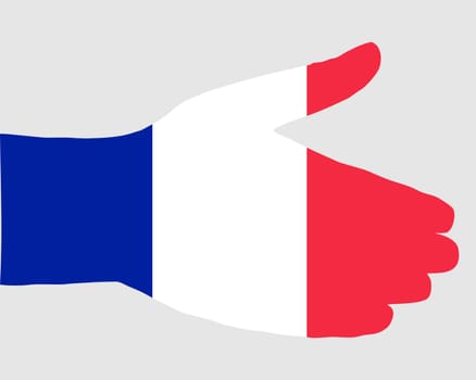 French handshake
