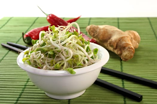 Radish sprouts