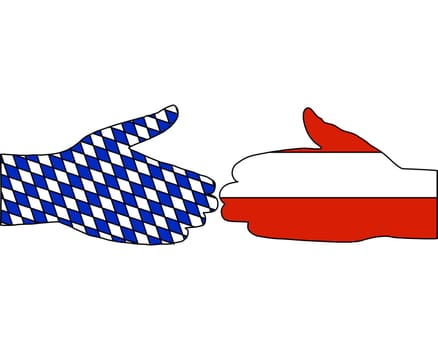 International handshake