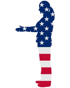 American handshake