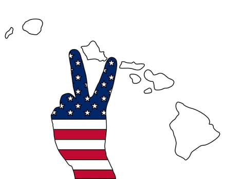 Hawaiian hand sign