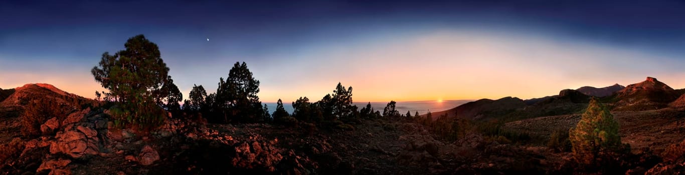 Sunset in Tenerife