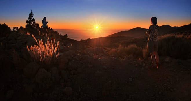 Sunset in Tenerife