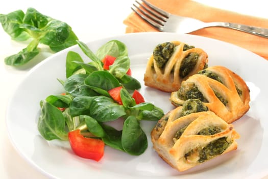 Puff pastry pockets