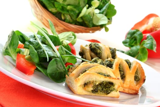 Puff pastry pockets