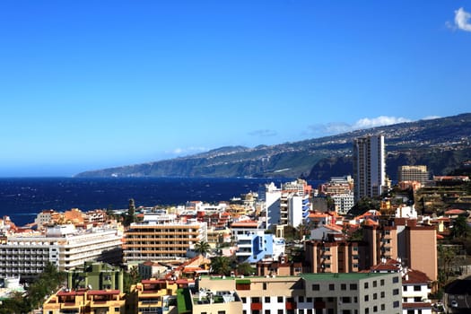 View over Puerto de la Cruz