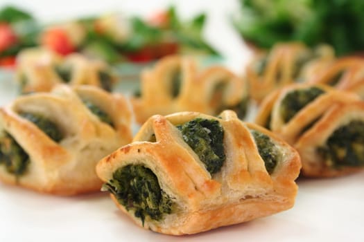 Puff pastry pockets
