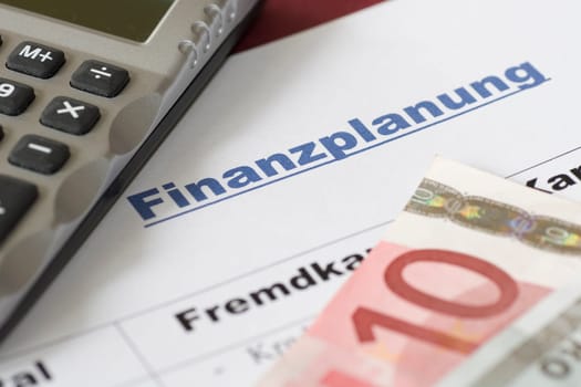 Financial planning of a self-employed person