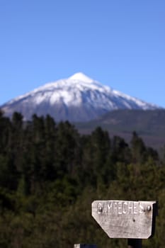 Sign for the nature reserve