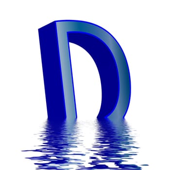 Letter D