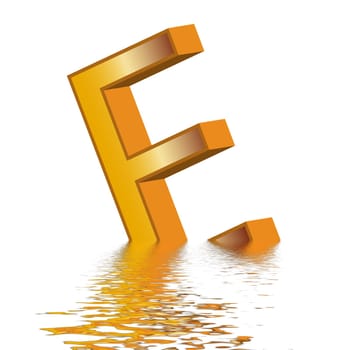 Letter E