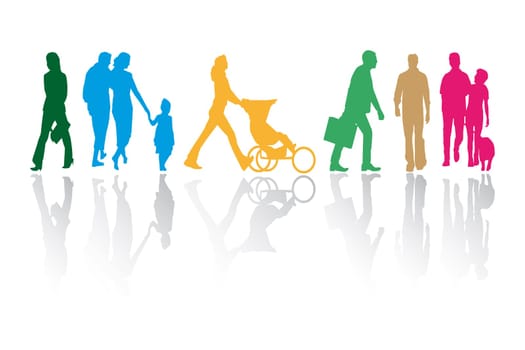 pedestrians