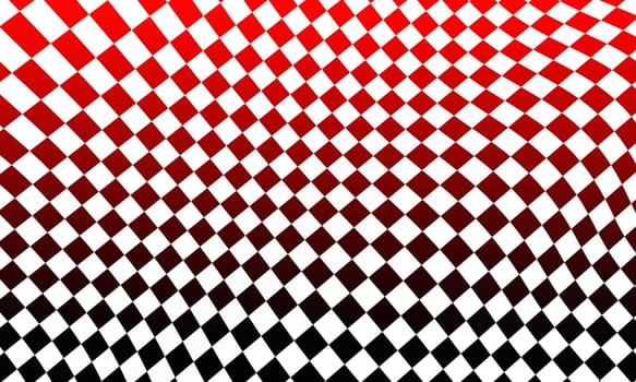 Hot Racing Flag - Black Red 02