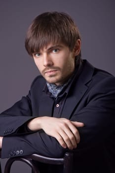 portrait of fashion man