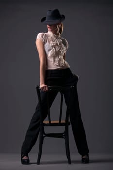 woman cabaret dancer