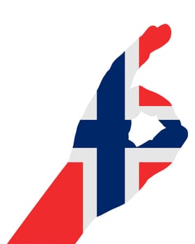 Norwegian hand signal