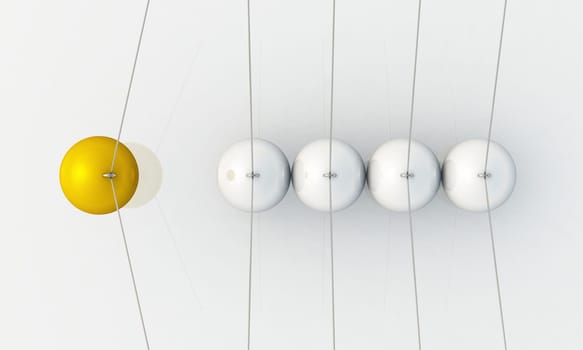 Swing from Above - gold silver 02