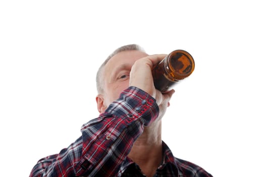 Man with bottle