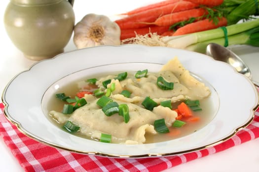 Maultaschen soup