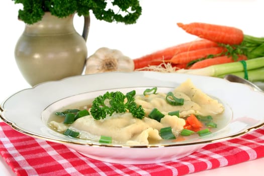 Maultaschen soup