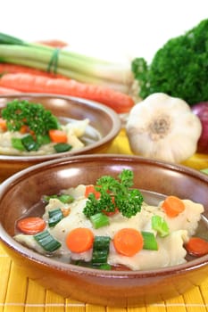 Maultaschen soup