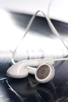 Earphones on record