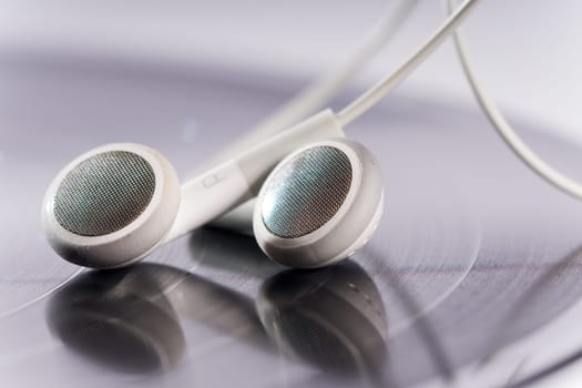Earphones on record
