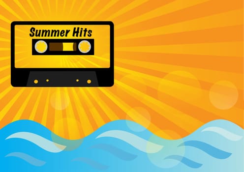 Summer Party Background
