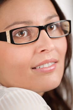 Designer glasses - trendy woman fashion