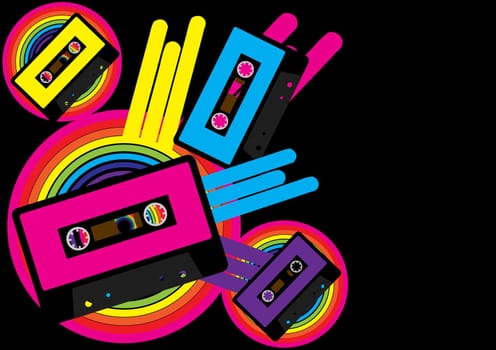 Retro Party Background