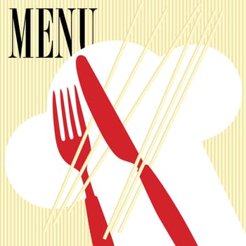 Menu Card - Pasta