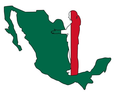 Mexican handshake