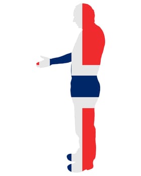 Norwegian handshake