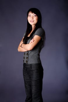 Asian business woman
