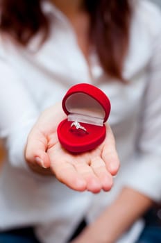 red box for engagement ring