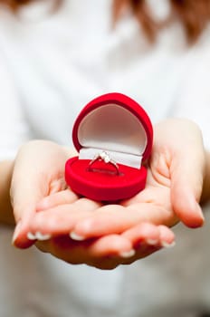 red box for engagement ring