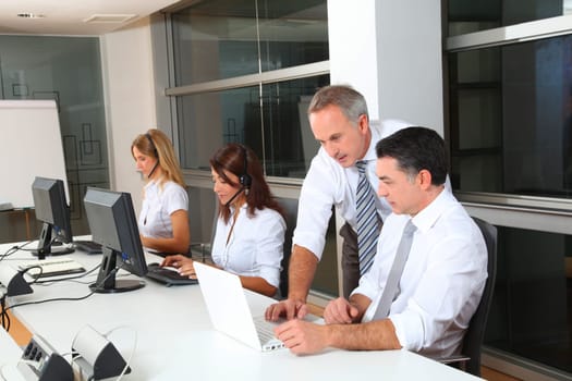 group of people attending business training