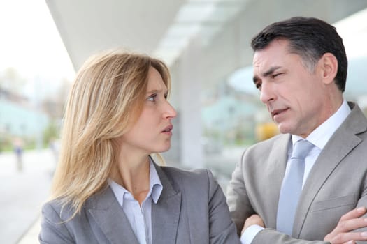 Portrait of business partners