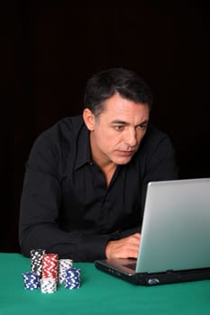 Man poker gambling on internet