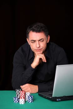 Man poker gambling on internet