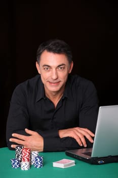 Man poker gambling on internet