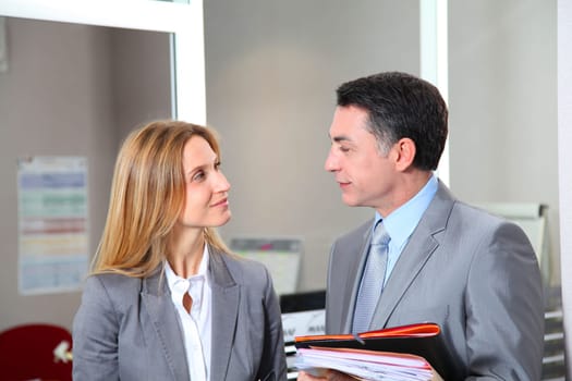 business people meeting in the office