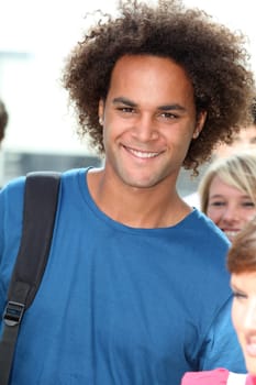 Portrait of student