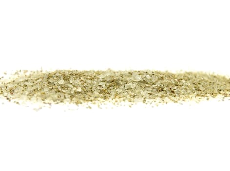 Herbs Sea Salt on White