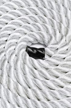 Rope filling the frame