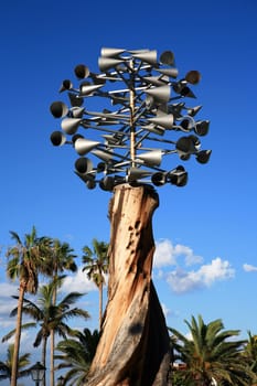 Wind chime as art